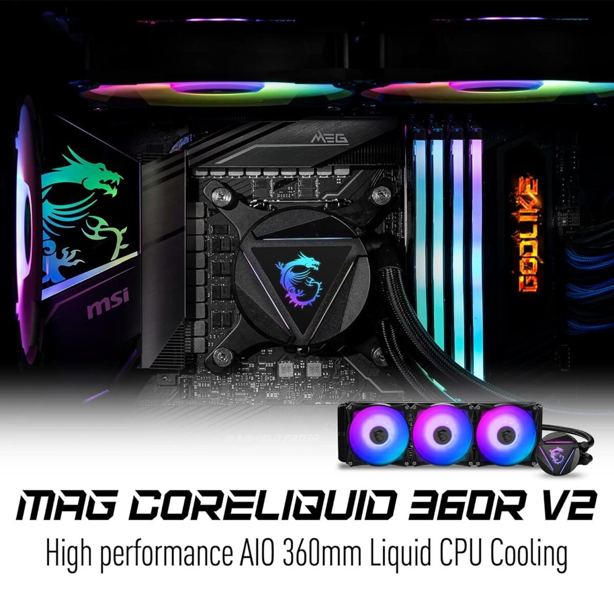 MSI MAG CORELIQUID 360R V2 Maroc elitepcmaroc MSI MAG CORELIQUID 360R V2 Maroc elitepcmaroc, elite pc maroc MSI MAG CORELIQUID 360R V2 Maroc